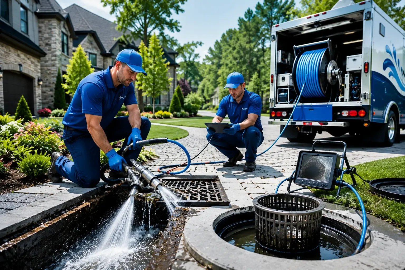 Local outdoor drain cleaning professionals in Saint Joseph, TN